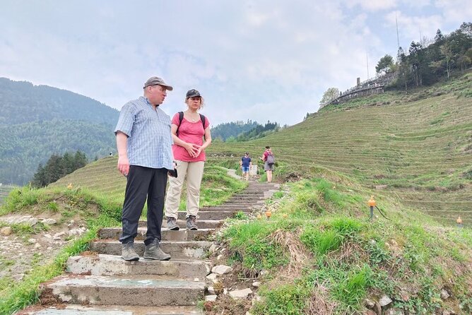 1 day private tour: Longji rice terraces & Huang Luo Yao villages - Walking through Ping’an’s Dragon Spine terraces