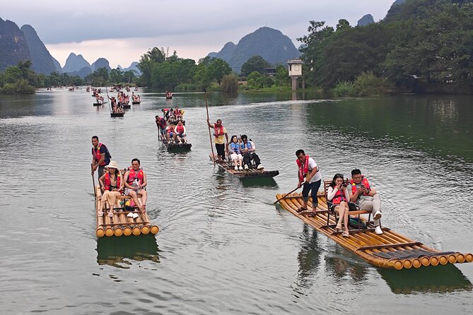 2-DAY Guilin Rice Terraces, Li River Cuise, YangShuo Leisure Tour - Xianggong Mountain and the Li River from above