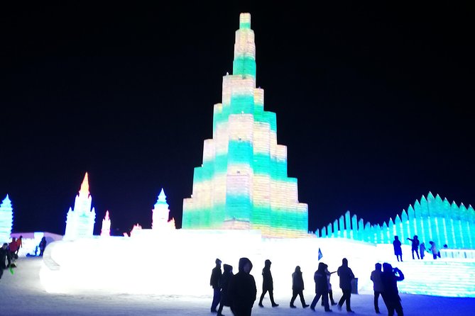 2-Day Harbin City Private Tour in Your Way in Winter Season - Ice and Snow World after sunset