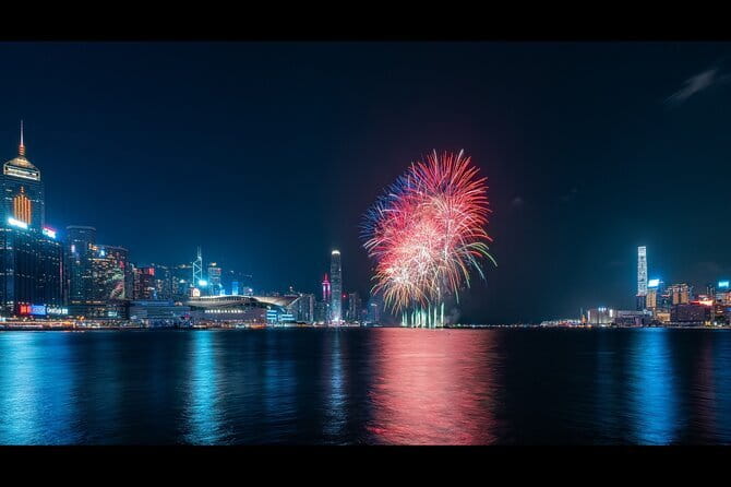2025 Chinese New Year Fireworks Open Bar Yacht Dinner Cruise HK - Why the harbour is the main event