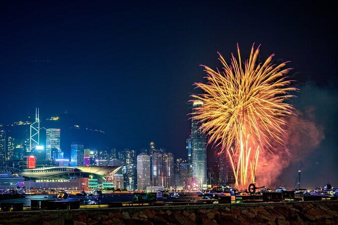 2025 Chinese New Year Fireworks Open Bar Yacht Dinner Cruise HK - Is $492.65 a fair price?