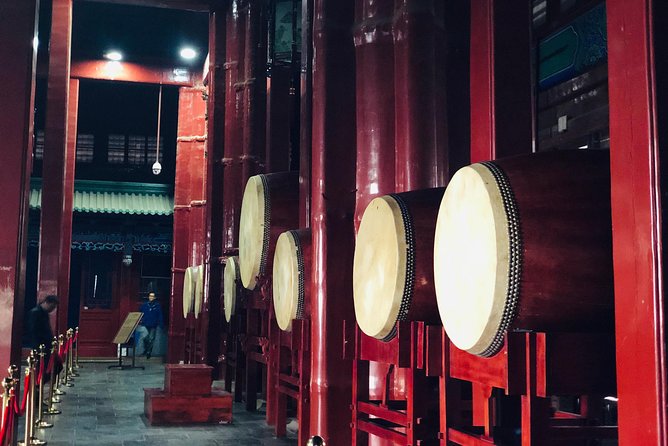 4-Hour Private Beijing Hutong Bike Tour with Dumpling Lunch - The Drum Tower adds a real sense of place