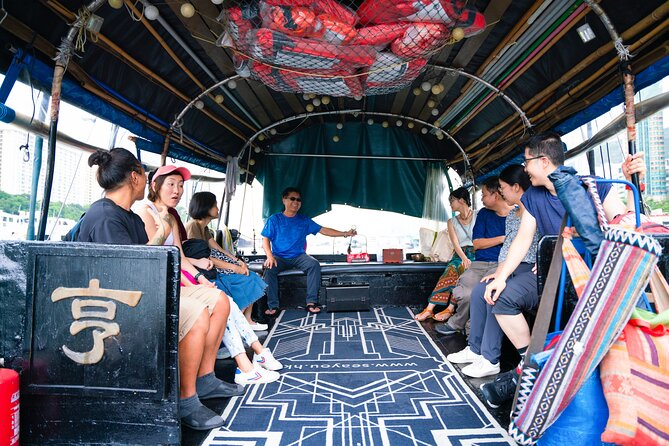 Aberdeen Food Tour | Private Sampan w/Noodles & Floating Kitchen - Cruising Aberdeen Fishing Village by private sampan