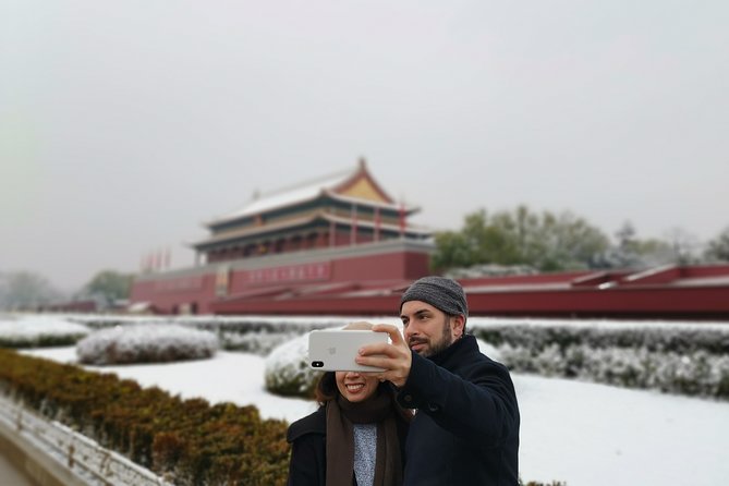 All-inclusive Day Tour: Tiananmen Square, Forbidden City & Ming Tombs with Lunch - Entering the Forbidden City through Tiananmen Gate