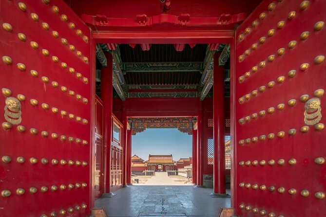 Beiing private tour Mutianyu Great Wall tour City tour VIP tour - Jingshan Park and the Forbidden City from above