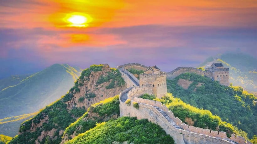 Beijing：Badaling Night Great Wall Ticket, Tour & Show - The 6:30 PM entry and the route between the Fourth Towers