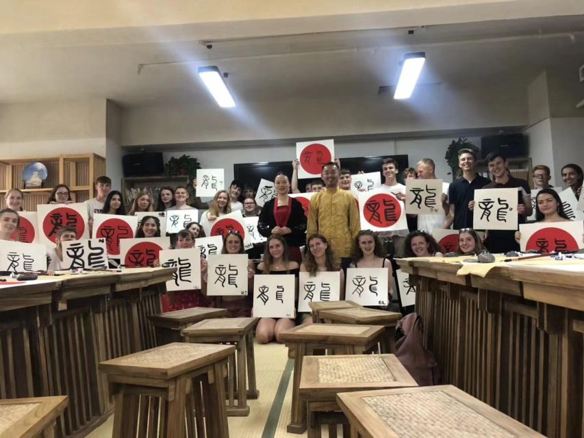 Beijing Calligraphy Class - The first strokes: brush, ink, and rice paper