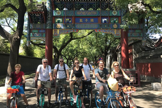 Beijing City Four-hour Bicycle Tour With a Private Guide - Jingshan Park and the view over central Beijing