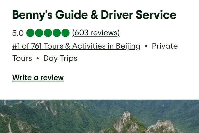 Beijing Forbidden City & Mutianyu Great Wall Private Day Tour - The real cost of a $95 tour