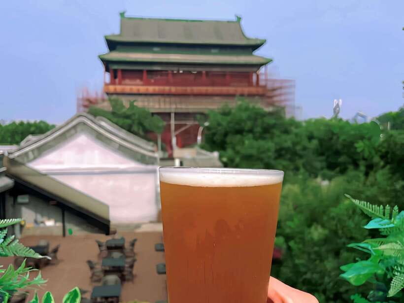 Beijing Hutong Dinner and Beer Walking Private Tour - The Drum and Bell Towers from the outside
