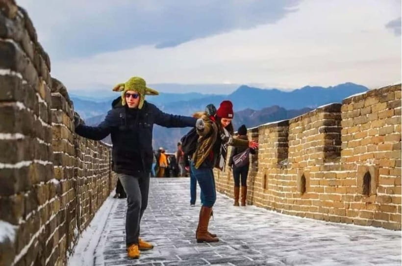 Beijing: Mutianyu Great Wall Ticket & AI Interactive Show - Option 1: Mutianyu plus the AI Time-Travel show