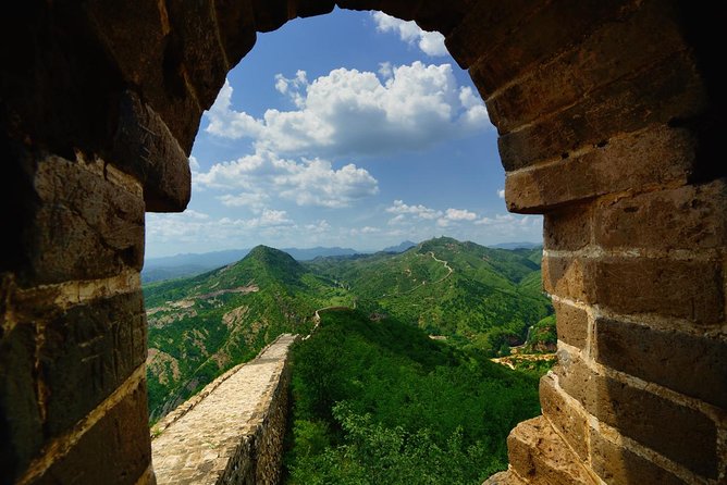 Beijing Mutianyu Great Wall Tour with Night View of Simatai and Gubei Water Town - Gubei Water Town after dark
