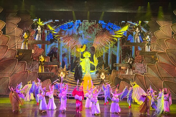 Beijing Night Golden Mask Dynasty Show Ticket with Guide and Pickup - A Modern Production, Not a Small Traditional Show