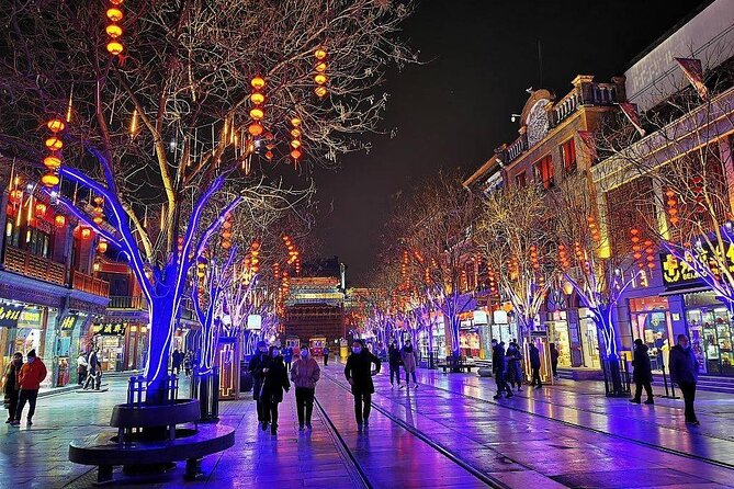 Beijing Private Night Walking Tour: Qianmen Street, Tian'ammen Square and Wangfujing Street - Choosing between the three packages