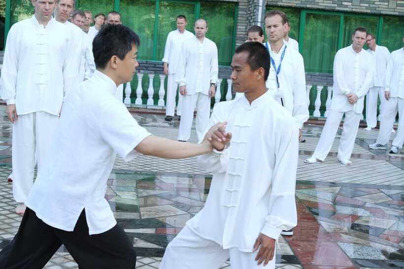 Beijing Private Tai Chi Class - What the private format changes