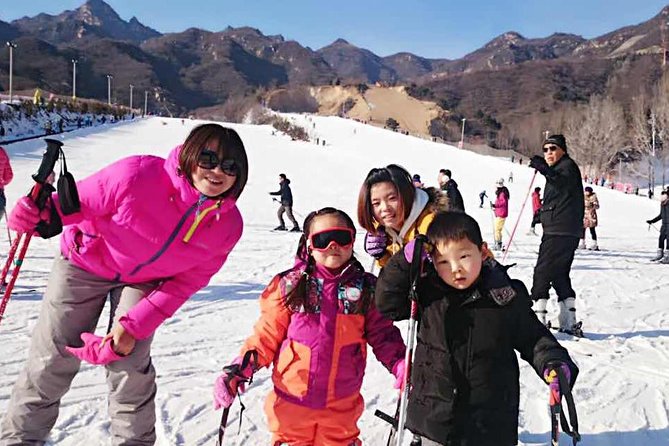 Beijing Private Tour to Huaibei Ski Resort and Mutianyu Great Wall with Lunch - Walking the battlements at Mutianyu