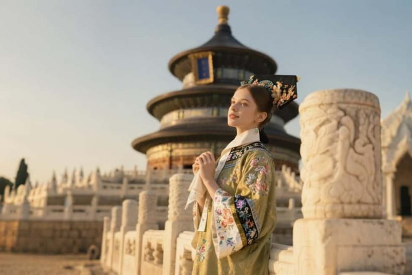 Beijing: Temple of Heaven Hanfu Photography with Ticket - Choosing your Hanfu and getting styled