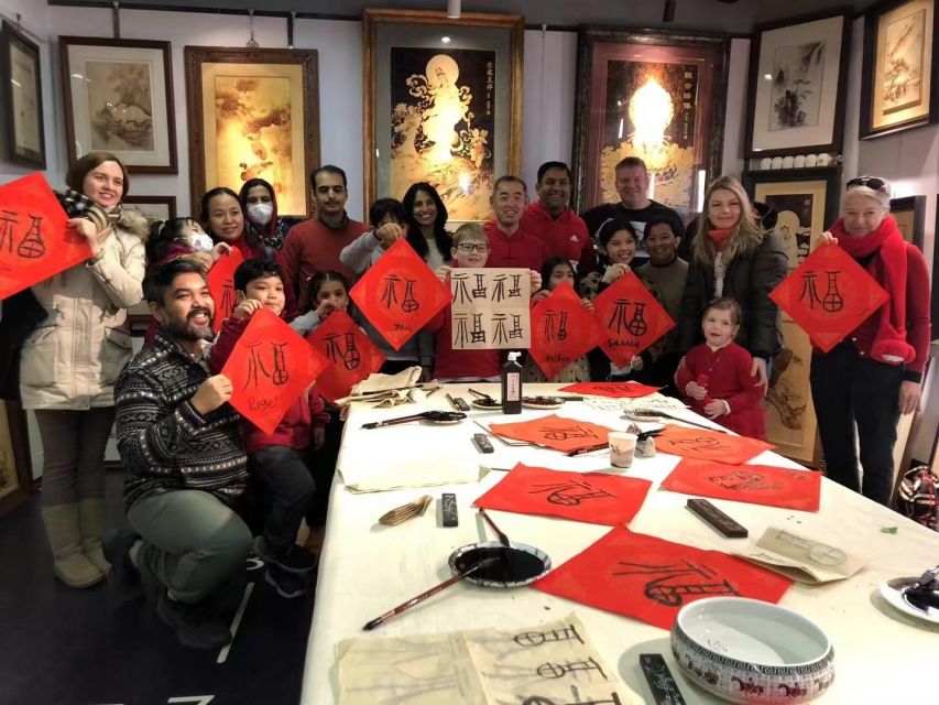 Beijing Wangfujing Calligraphy Class Nearby Forbidden City - Key points at a glance