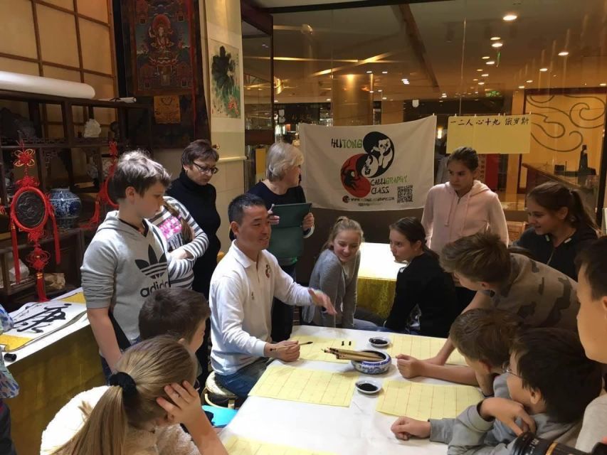 Beijing Wangfujing Calligraphy Class Nearby Forbidden City - Tea, conversation, and a slower pace