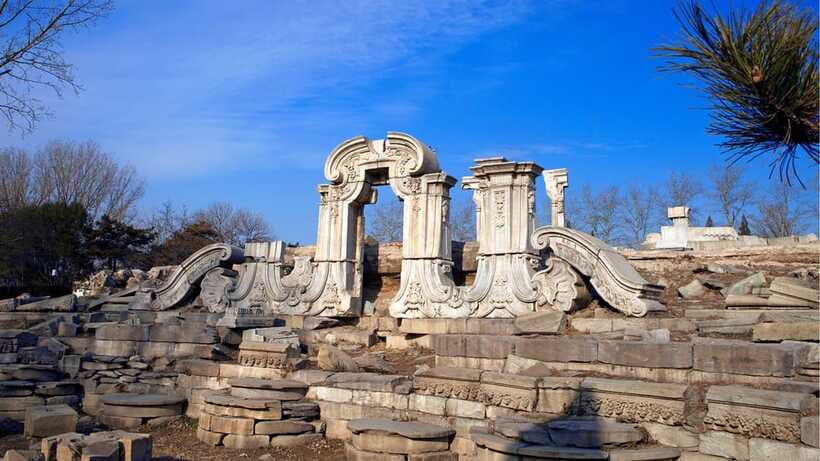 Beijing: YuanMingYuan Park (Garden of Gardens) e-Ticket - The garden areas: water, bridges, and open space