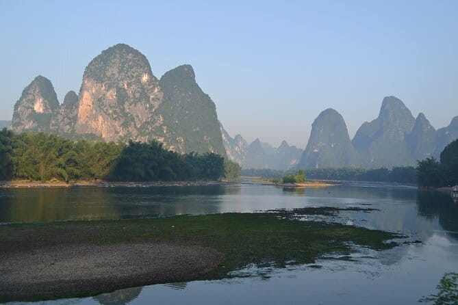 Best of Guilin Li River Xianggong Hill and Yulong River - The Li River from Yangdi toward Xingping