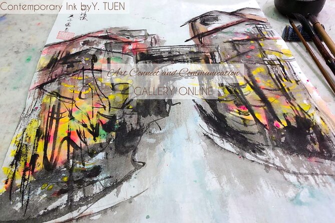 Brush calligraphy class / Chinese ink painting class - Why the small group size matters