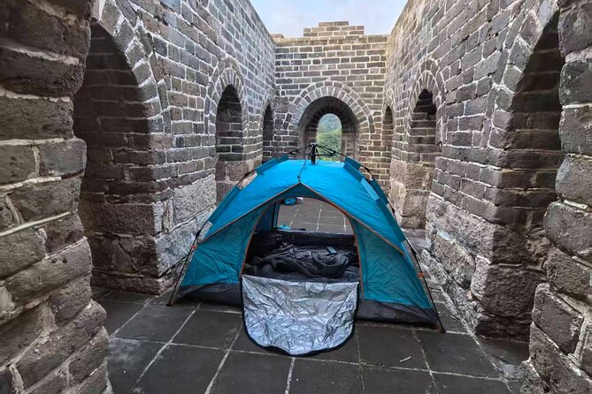 Camping Adventures on the Historic Great Wall of China - Day 2: Sunrise before the route back to Beijing