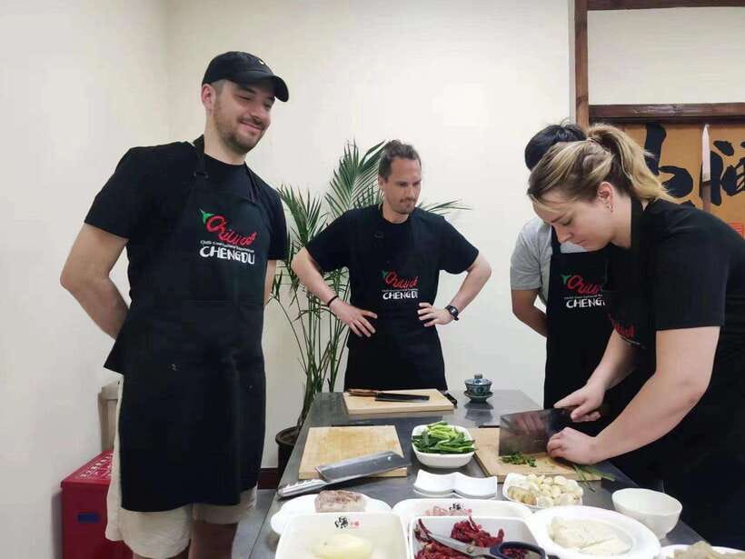 Chengdu: Cooking Class with Fresh Market Half Day Experience - Wok cooking is fast, social, and slightly chaotic