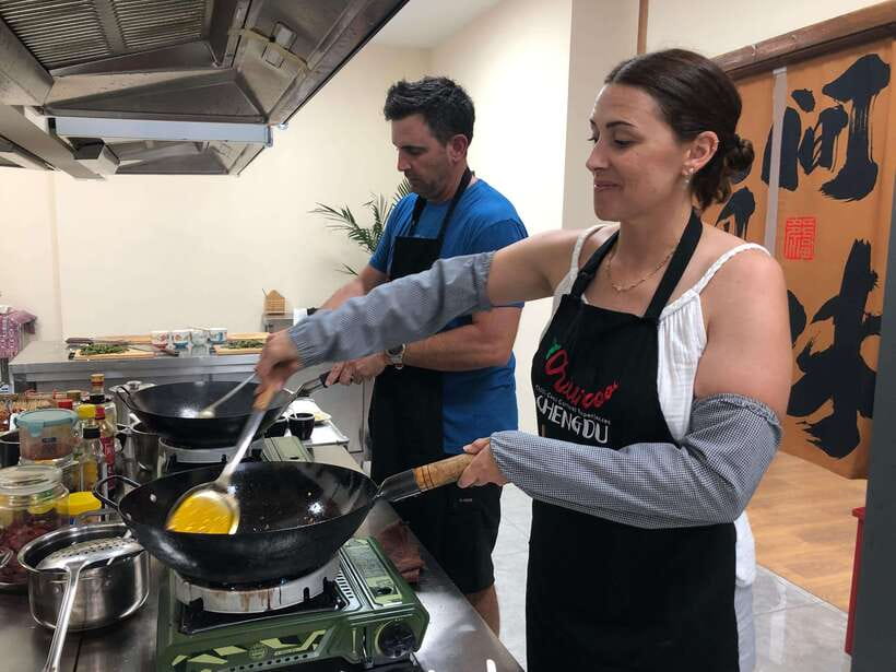 Chengdu: Cooking Class with Fresh Market Half Day Experience - Recipes and useful skills to take home