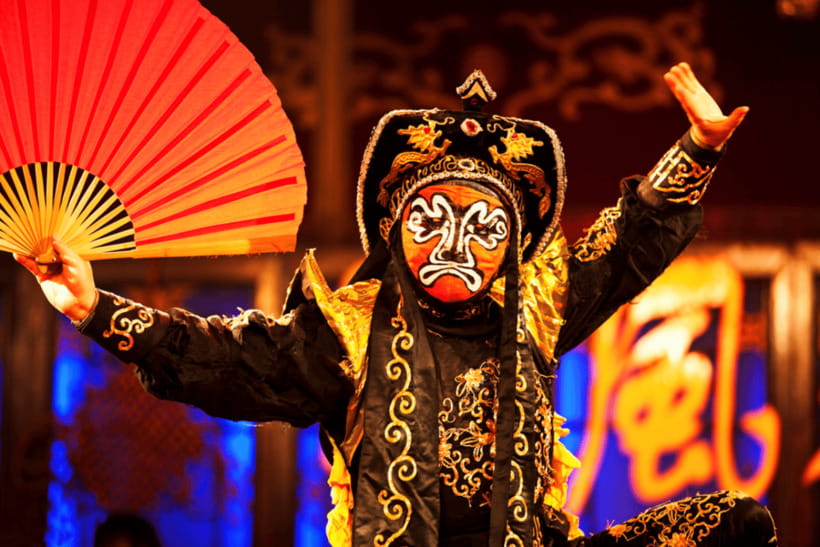 Chengdu: Sichuan Opera Face-Changing and Acrobatics Show - Seating and ticket value at $32