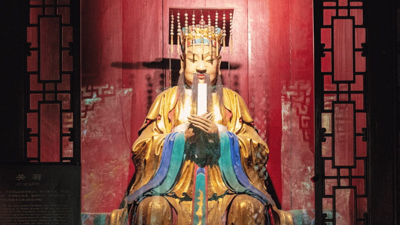 Chengdu: Wuhou Shrine Museum From Three Kingdoms Era - Meeting Zhuge Liang and Liu Bei through the exhibits