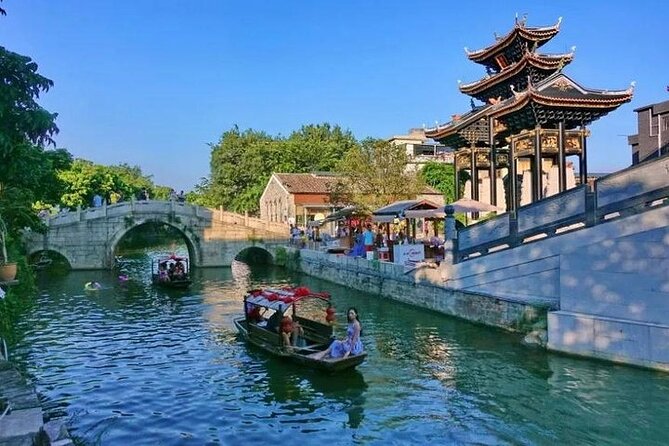 Chinese Classical Garden and Ancient Water Village Private Tour - Qinghui Garden: pavilions, water, and Ming Dynasty style