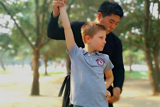 Chinese Kung Fu Experience Class in Beijing - Meeting Master Liu near the Temple of Heaven