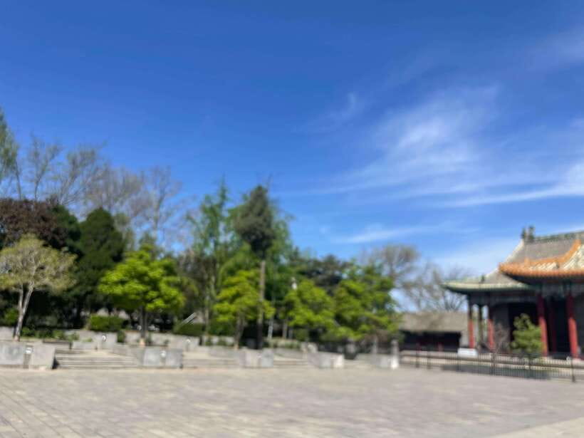 Chinese Kungfu class in old temple beside Forbidden Ci - Limeng’s role and the English translation