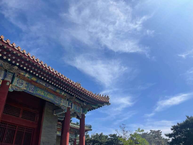 Chinese Kungfu class in old temple beside Forbidden Ci - Adding a hutong tea ceremony