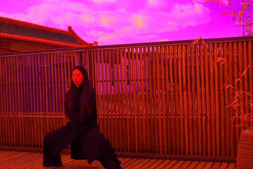 Chinese Kungfu class in old temple beside Forbidden Ci - The value of $45 per person