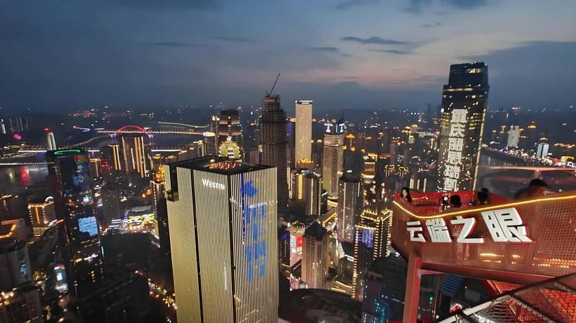 Chongqing: 520m-high Eye Skyview Deck Ticket for Adult - What the 520-meter view gives you