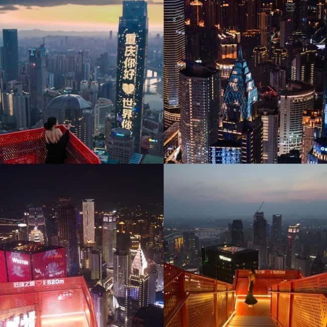 Chongqing: 520m-high Eye Skyview Deck Ticket for Adult - Finding the building at Jiefangbei