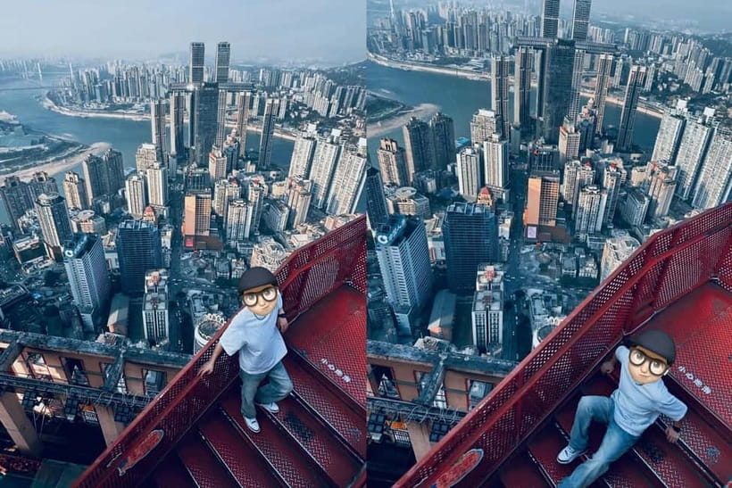 Chongqing: 520m-high Eye Skyview Deck Ticket for Adult - What happens after you reach the 67th floor