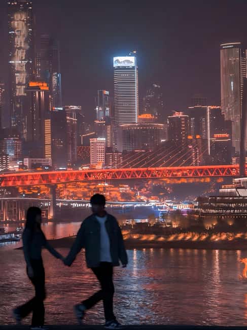 Chongqing deep explore & private car service including meals - Riding the Jialing River cable car