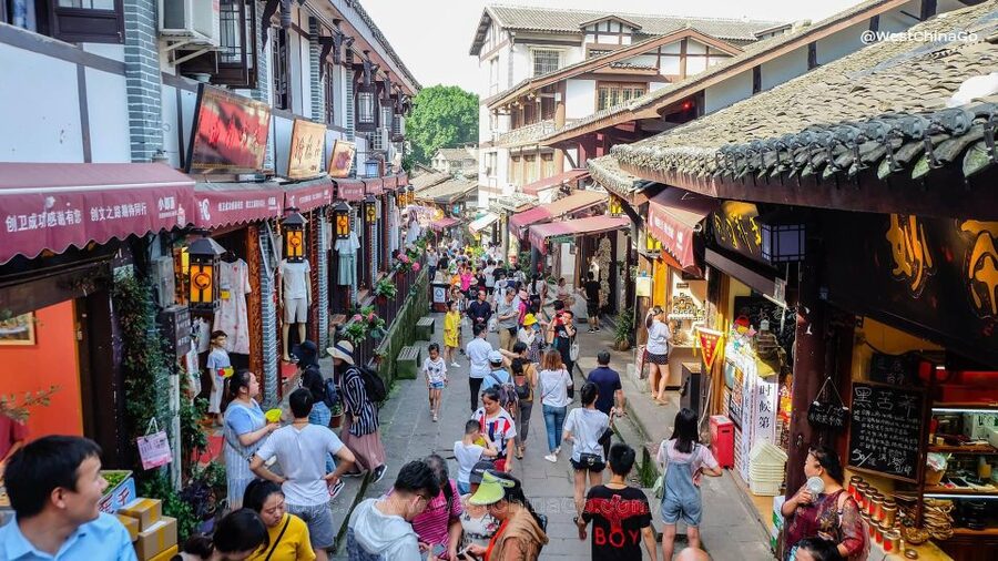 Chongqing: One-Day Extravaganza: Hit All the Must-See Spots! - Ciqikou Ancient Town, two hours on foot