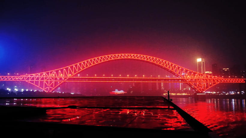 Chongqing: Two Rivers Night Cruise- Yangtze & Jialing Rivers - Is $38 fair for a short cruise?