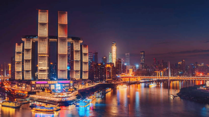 Chongqing: Two Rivers Night Cruise- Yangtze & Jialing Rivers - Finding the Hongyadong pier