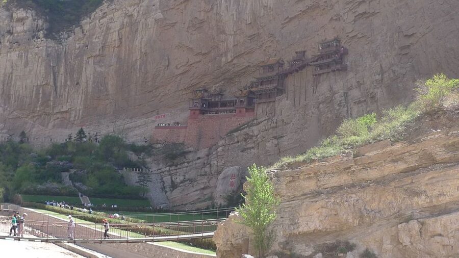 Datong: Temples and Grottoes day tour with tickets options - The Hanging Monastery above the valley