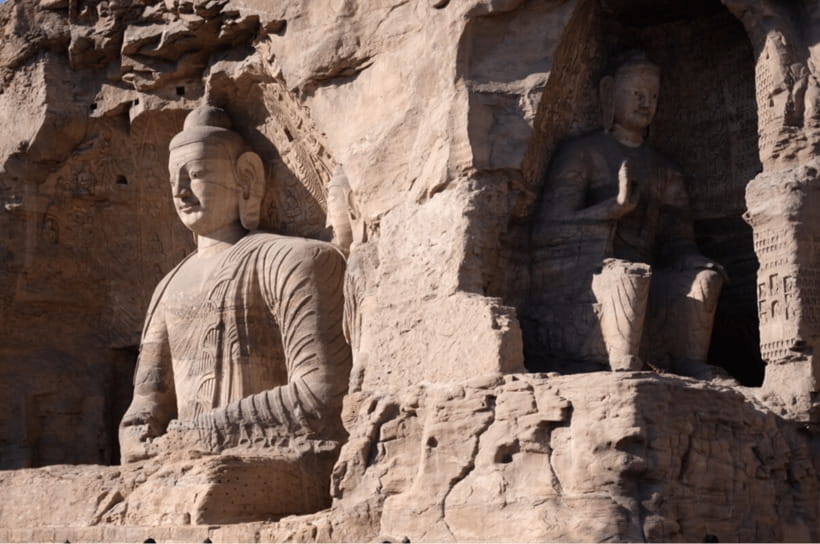 Datong: Transfer or Tour to Yungang Grottoes&Hanging Temple - Yungang Grottoes: 51,000 statues in carved stone