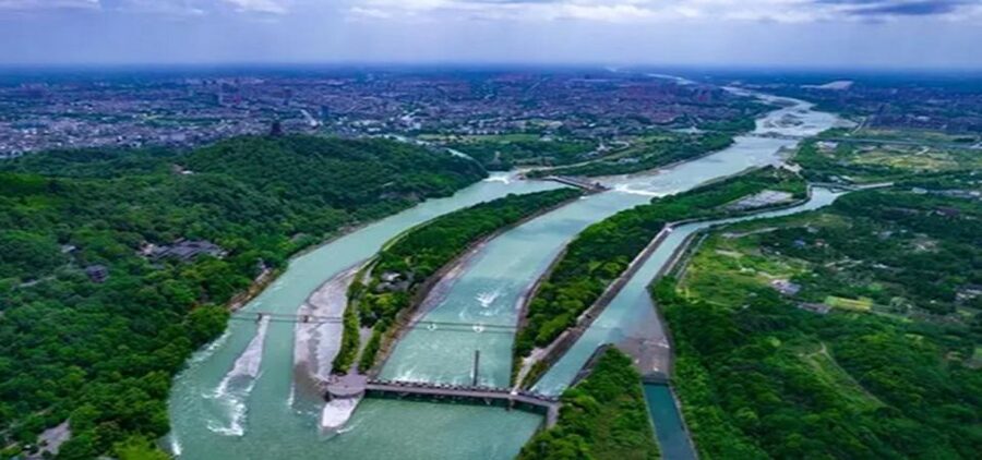 Dujiangyan panda base and irrigation system park day tour - 8:30 am at Dujiangyan Panda Base