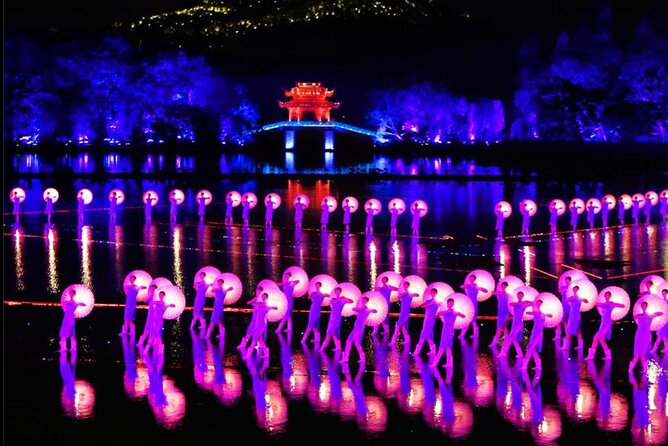 Enduring Memories of Hangzhou West Lake Show VIP Ticket with Private Transfer - West Lake after dark