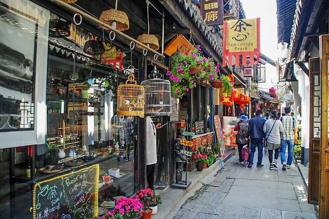 From Shanghai: Zhujiajiao Water Town Private Tour with Boat Ride - Walking through Zhujiajiao’s old lanes