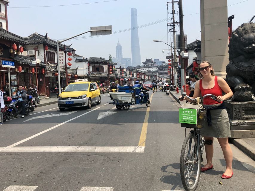 Full-Day Shanghai Classic Bike Tour - Cite Bourgogne and Shi Ku Men Houses