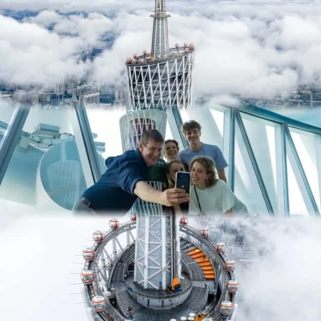 Guangzhou:Canton Tower skyview Ticket 433m/450m/488m - Key points before you book